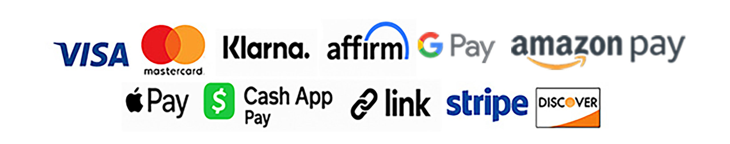 Accepted payment methods